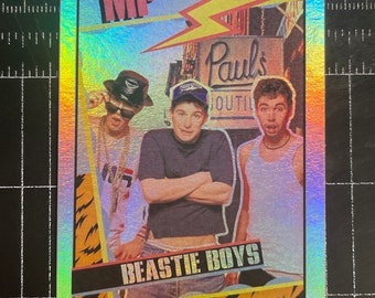 Carta collezionabile stile wrestling personalizzata Beastie Boys di MPRINTS HOLO