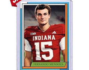 FLASH SALE Fernando Mendoza Custom Art Trading Card