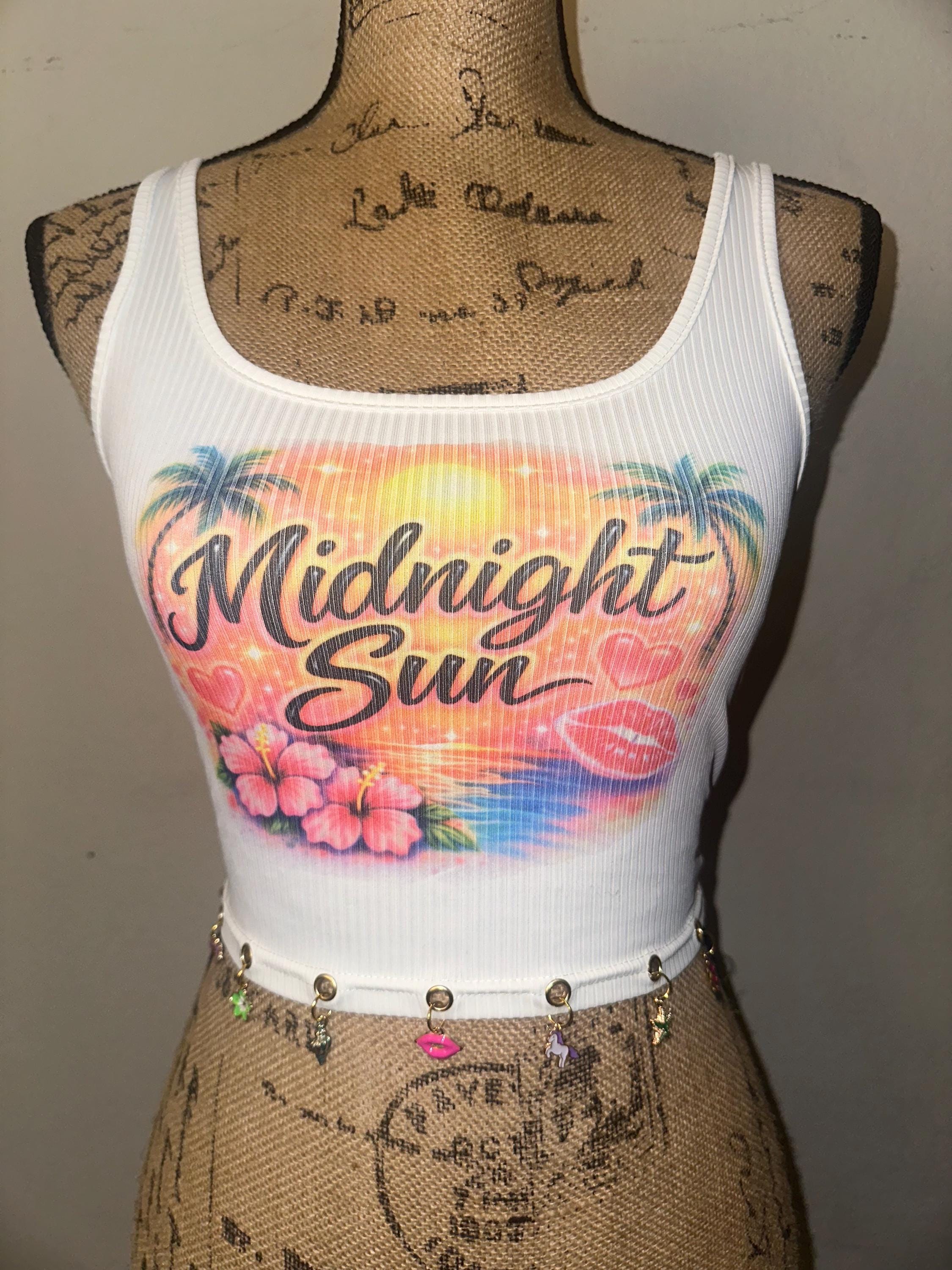 Y2k Floral Tank Top - Etsy