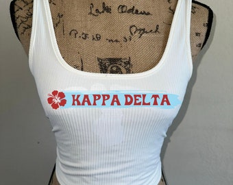 CUSTOMIZABLE trader your sorority joe, bachelorette parties, Greek life, tank top, vintage baby tee