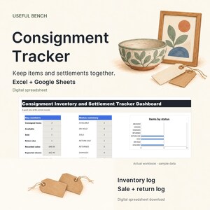Consignment Inventory & Payout Tracker