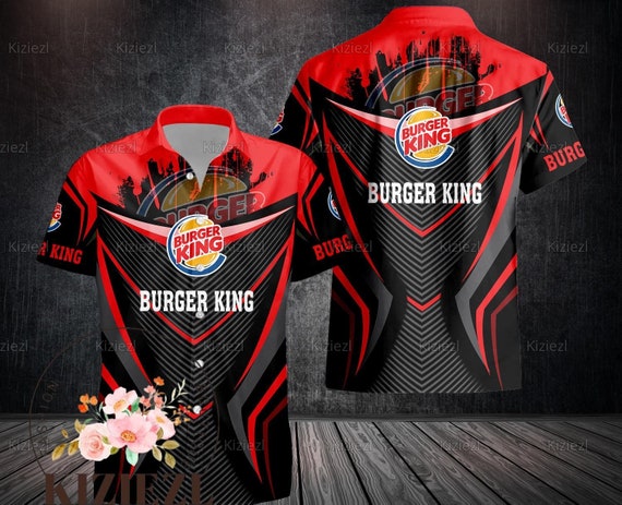 Burger King Hawaiian Shirt Burger King Shirt Funny Burger Shirt