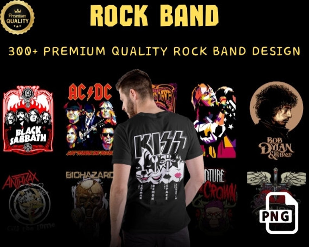 300 Premium Rock Band Tshirt Design Bundle Rock Tshirt Design PNG 300 Premium Rock Band Tshirt Design Bundle Rock Tshirt Design PNG
