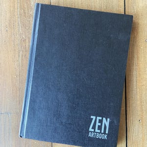 Quaderno da disegno Zenzi liscio in cotone 100%.