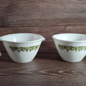 Vintage Corelle by Corning Spring Blossom Crazy Daisy Creamer and Sugar Bowl Cup Set Hook Handle