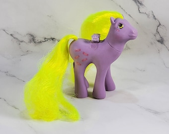 Vintage MLP My Little Pony G1 jaren 1980 Party Gift Pack Flutter Pony Yum Yum