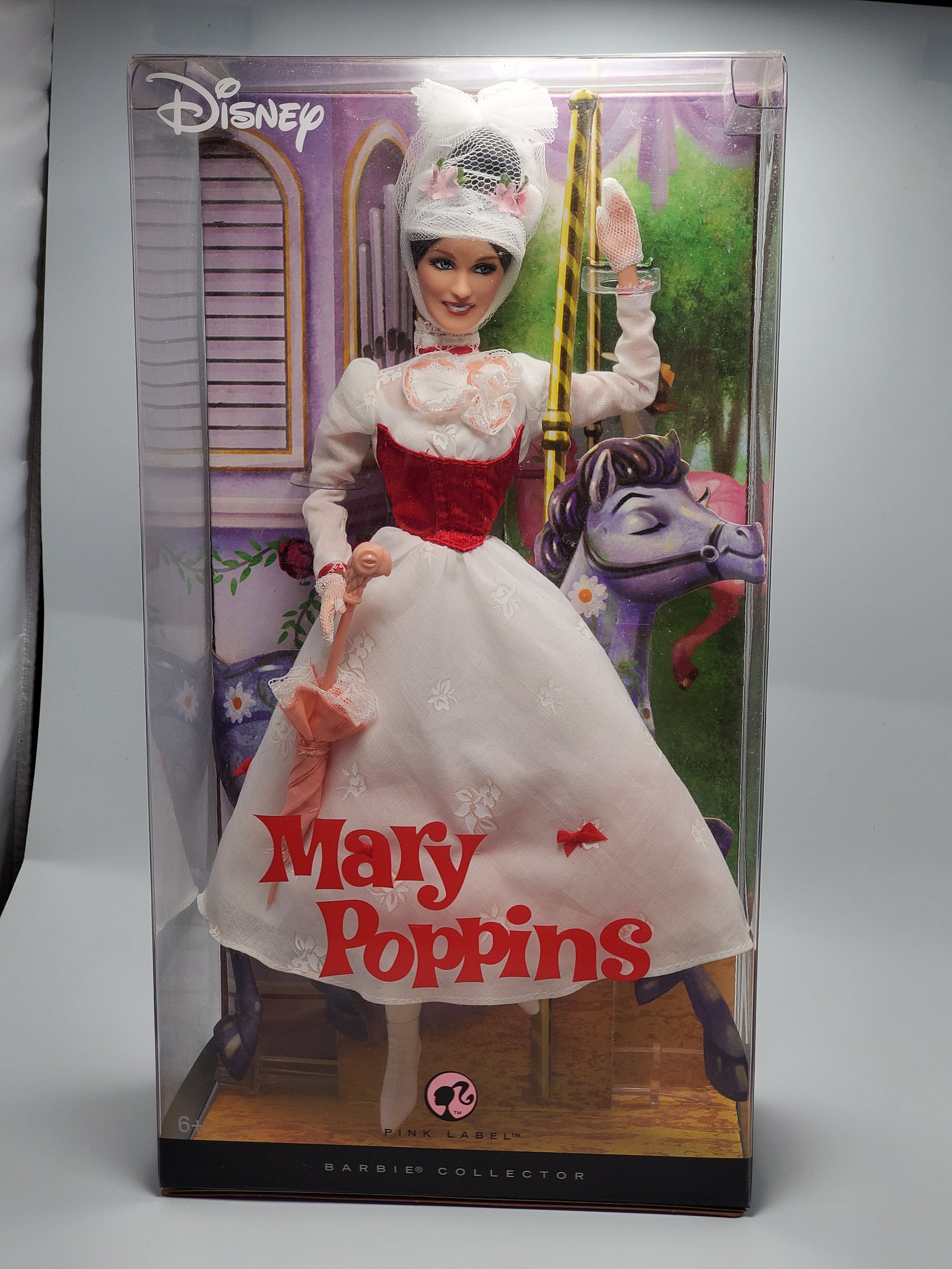 Disney Mary Poppins Barbie Collector Pink Label M0672 NRFB