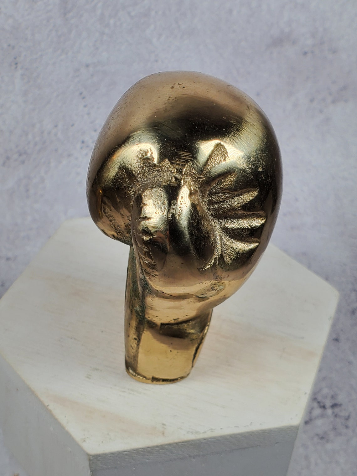 Vintage Brass Maxzide 25 Boxing Glove Paperweight Etsy