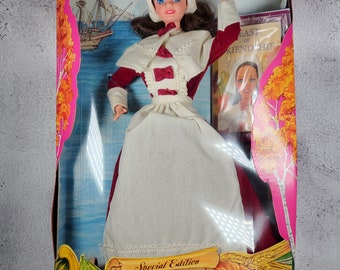 Vintage 1994 Special Edition Pilgrim Barbie American Stories Collection # 12577