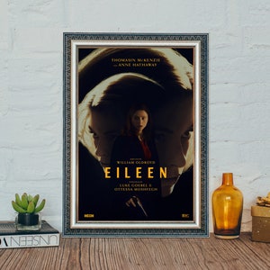 Póster de la película Eileen, póster clásico de la película Eileen (2023), impresión fotográfica vintage en lienzo, regalos navideños