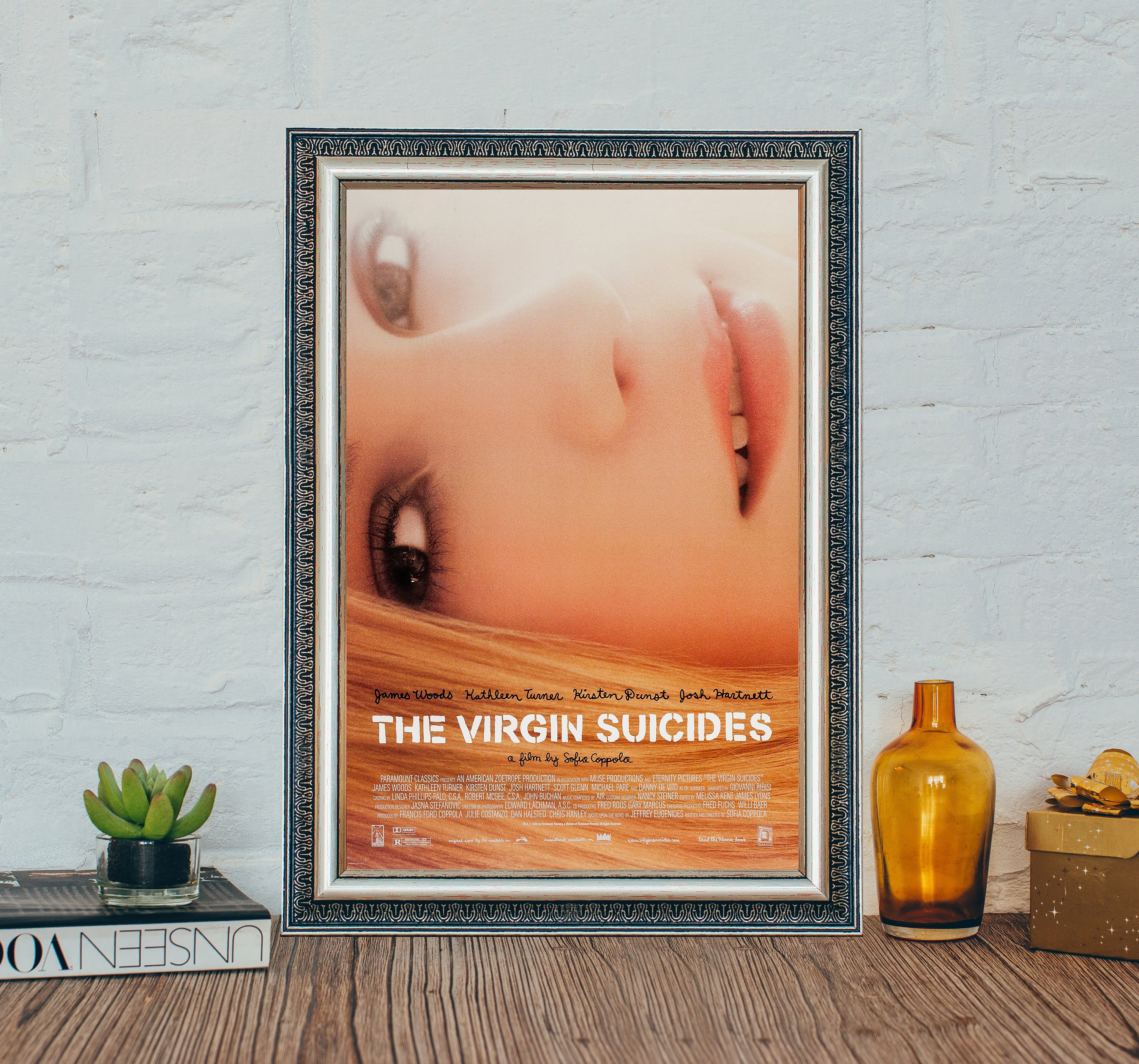 Poster The Virgin Suicides Sur Toile Vintage 30x45 Cm - Décoration Murale Rétro Pour Salon Ou Chambre