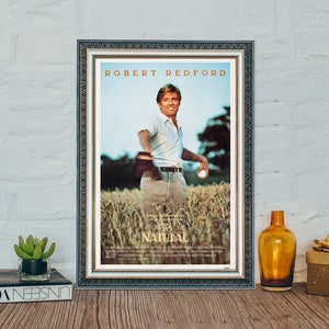 The Natural Movie Poster, The Natural Classic Movie Poster, Classic Movie Canvas Cloth Poster