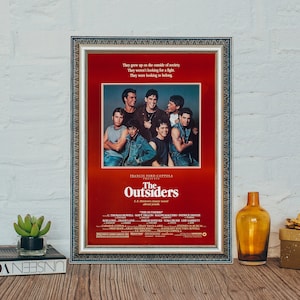 Póster de la película Rebeldes, póster vintage de tela y lienzo de películas clásicas.