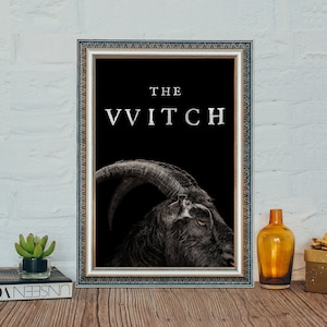 Póster de la película The Witch (2015), póster de película clásica vintage The Witch, póster de tela de lienzo de película clásica