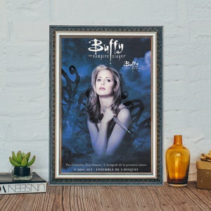 Póster de la película Buffy la cazavampiros, póster clásico de la película, impresión fotográfica en lienzo