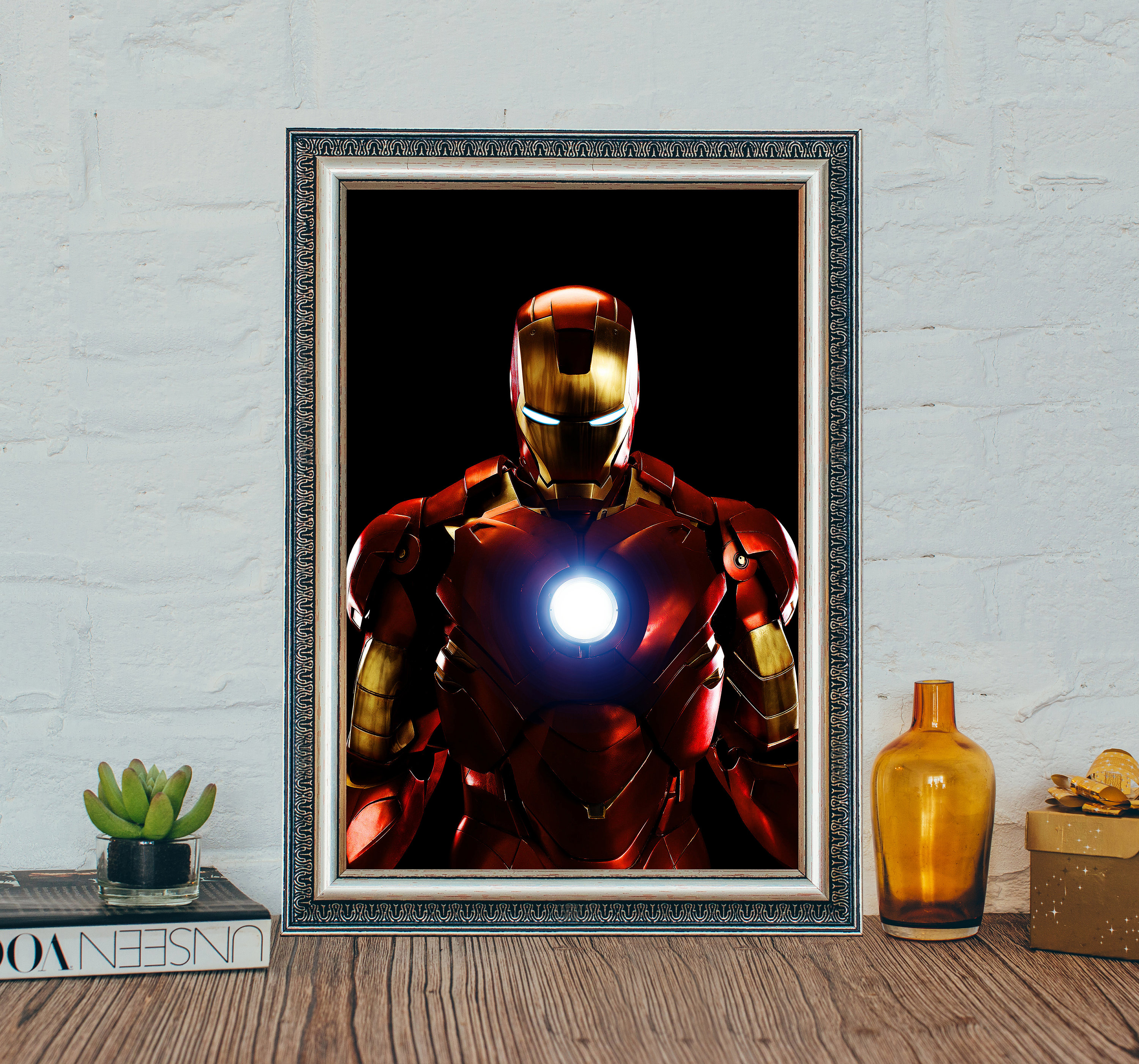 Iron Man 3 Filmplakat, Iron Man 3 Classic Vintage Poster, Leinwand Filmplakat