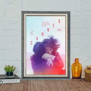 CANNES FESTIVAL 2025 French Movie Poster, 2025 Classic French Movie Poster, High Quality Canvas Cloth Poster, Gift for Her/Him