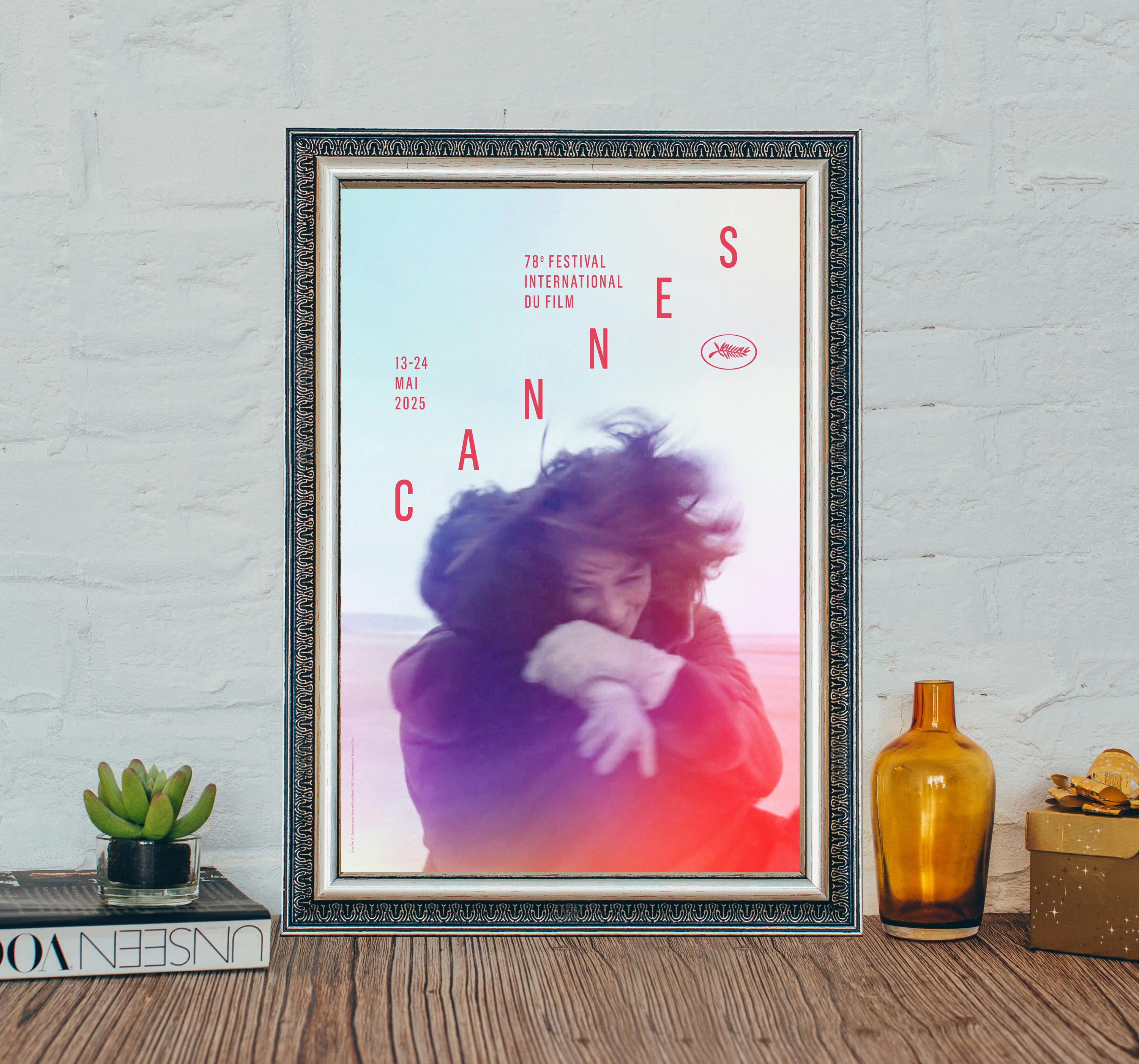 2025カンヌ国際映画祭 公式宣伝ポスター カンヌ映画祭2025 映画ポスター、フランス映画、キャンバス生地 - Etsy