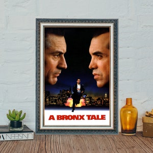 A Bronx Tale Filmplakat, A Bronx Tale (1993) Klassisches Vintage Filmplakat, klassisches Film-Leinwand-Tuchplakat