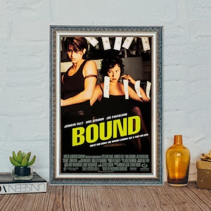 Bound Movie Poster, Bound Classic Horror Movie Poster, High Quality Canvas Cloth, Wall Decor, Gift for Her/Him
