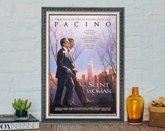 Scent of a Woman Movie Poster: Al Pacino, Classic Film Canvas