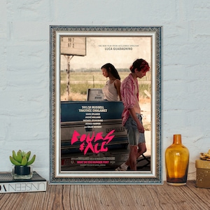 Bones and All Filmposter, Classic Love Horrorfilm Poster, Bones and All (2022) Film Poster, Timothée Chalamet Leinwand Poster