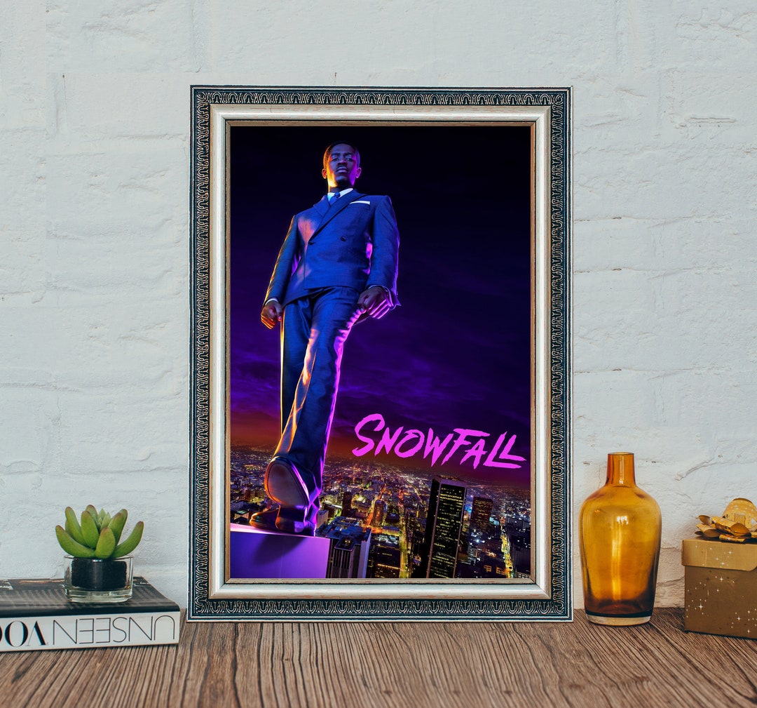 Snowfall Movie Poster, Snowfall (2017) Classic Movie Poster, Vintage