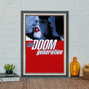 The Doom Generation Movie Poster, The Doom Generation (1995) Classic Vintage Movie Poster, Classic Movie Canvas Cloth Poster