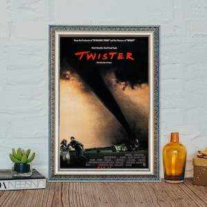 Twister Film Poster, Twister (1996) Film Poster, Qualität Leinwand Kunstdruck, Weihnachtsgeschenke,
