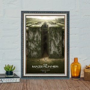 The Maze Runner Movie Poster, The Maze Runner Classic Maze Movie Poster, Classic Movie Canvas Cloth Poster