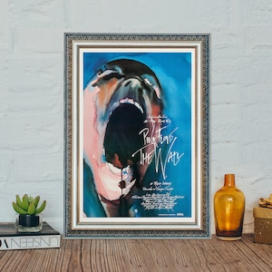 Póster de la película Pink Floyd The Wall, póster clásico de la película, póster de tela y lienzo de películas clásicas de Pink Floyd The Wall