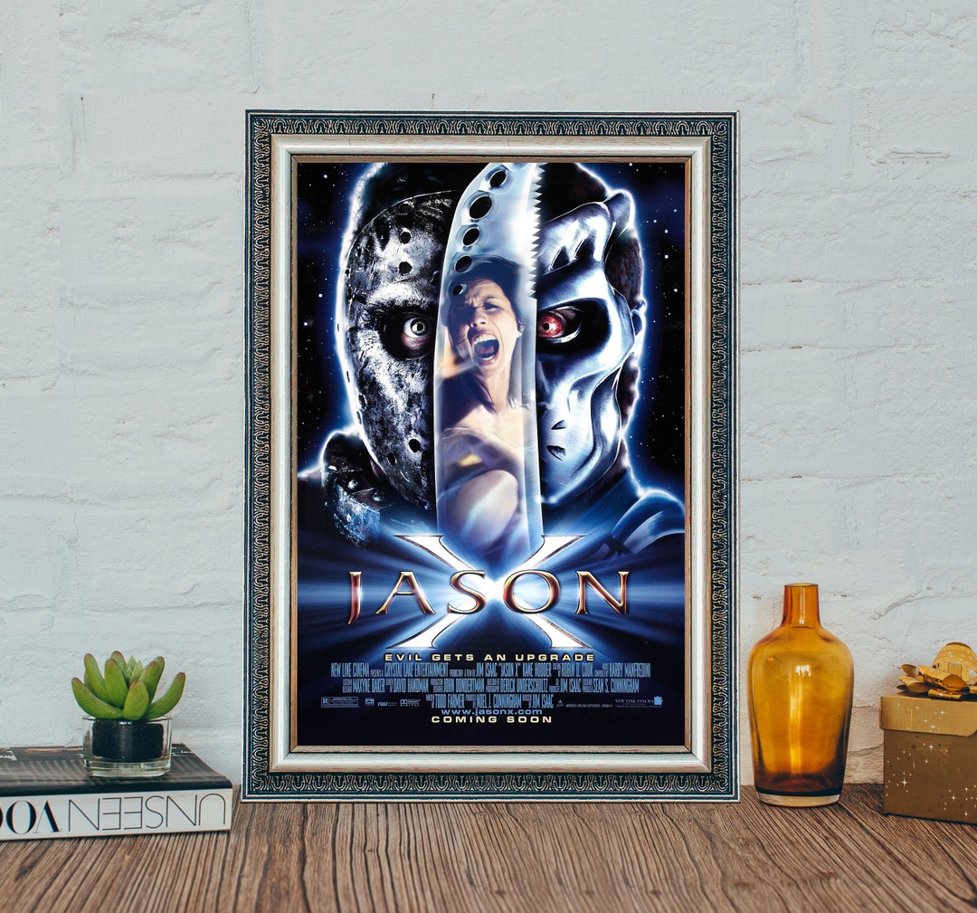 Jason X Movie Poster, Jason X (2001) Classic Vintage Movie Poster ...
