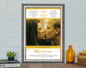 Mommy Movie Poster, Mommy (2014) Classic Vintage Movie Poster, Classic Canvas Cloth Movie Poster