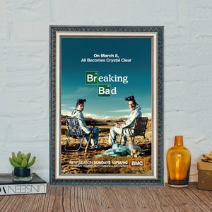 Breaking Bad TV-Serie Poster, Filmklassiker Leinwand Fotoabzug