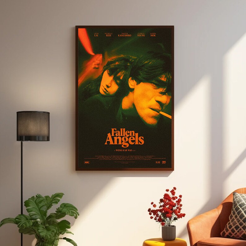 Fallen Angels 1995 Movie Poster Classic Canvas Art Etsy Fallen Angels 1995 Movie Poster Classic Canvas Art Etsy
