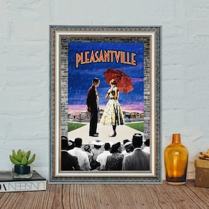 Pleasantville Filmplakat, Pleasantville (1998) Filmklassiker Poster, Vintage Leinwand Fotodruck, Weihnachtsgeschenke