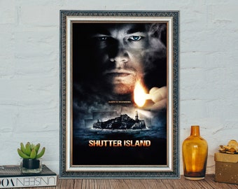 MOVIE POSTER SHUTTER ISLAND Film Memorabilia Metal Sign Vintage Cinema Classic EUR 8,57 - IT - Foto 8