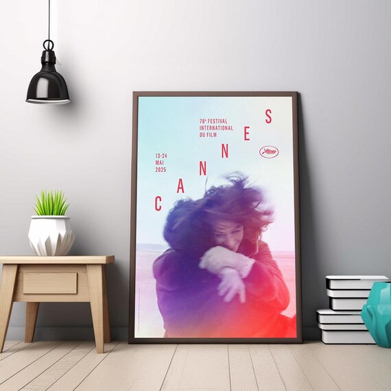カンヌ映画祭2025 映画ポスター、フランス映画、キャンバス生地 - Etsy