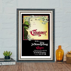 Chinatown (1974) Filmplakat, Chinatown Classic Vintage Movie Poster, Classic Movie Canvas Cloth Poster
