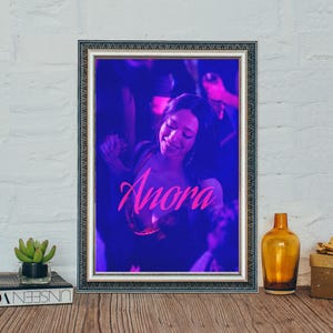 Anora Filmplakat, Anora Classic Vintage Filmplakat, Filmklassiker Leinwandstoff Poster