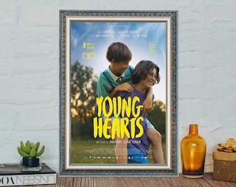 Young Hearts-filmposter, Young Hearts 2025-filmposter, hoogwaardige canvas doekposter, festivaldecor