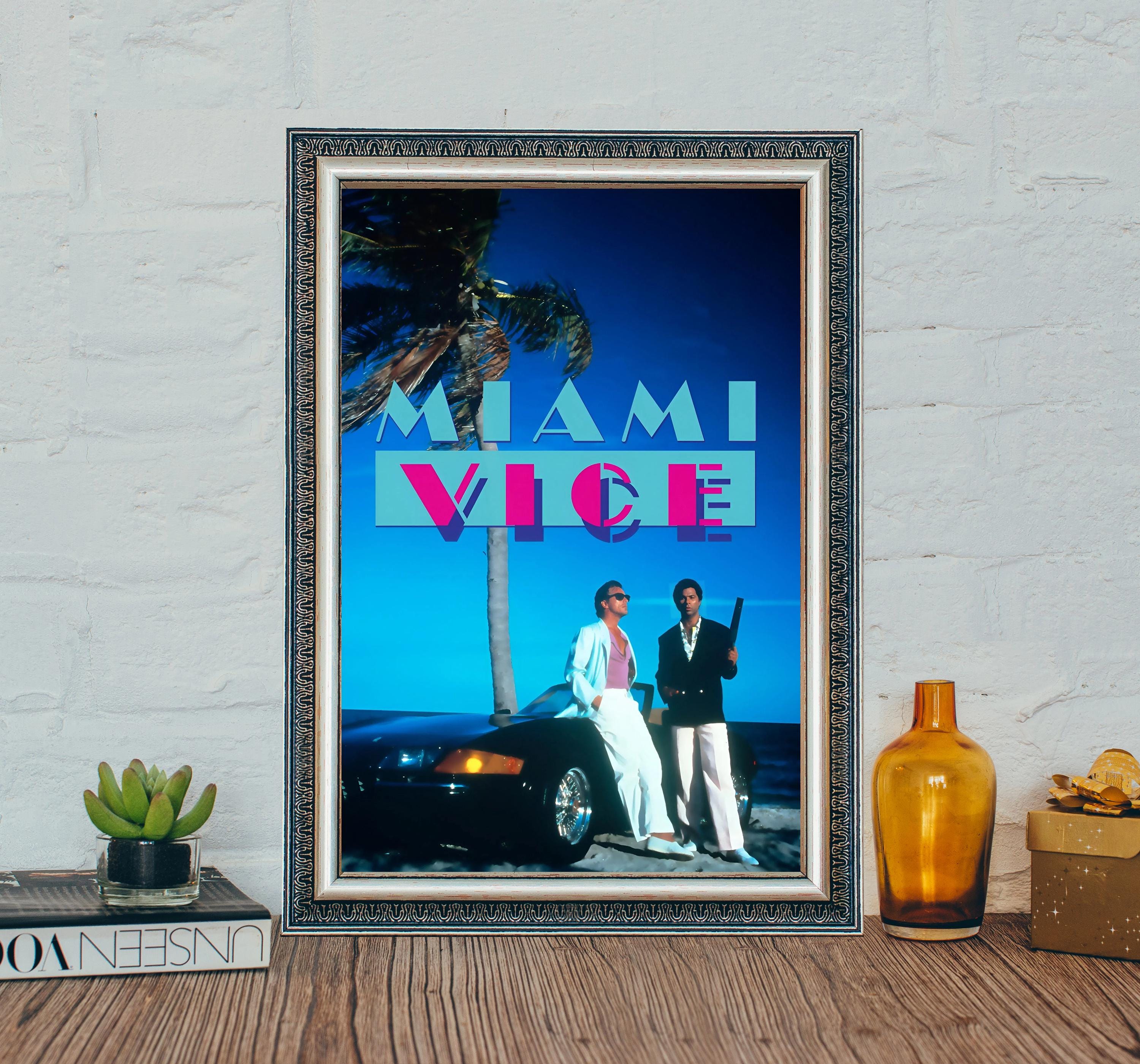 Miami vice decor - Etsy 日本