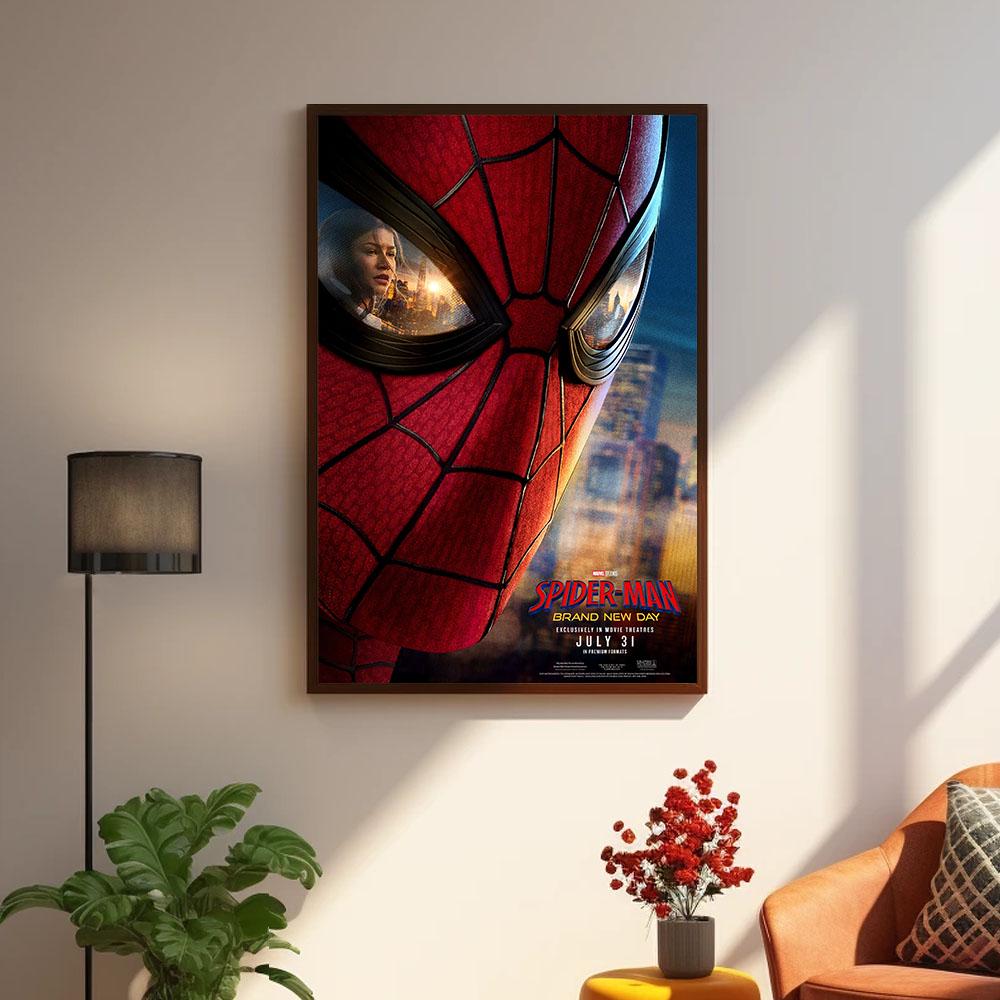 Spider man Brand New Day Movie Poster Tom Holland Spider man 2026 spider-man-brand-new-day-movie-poster-tom-holland-spider-man-2026
