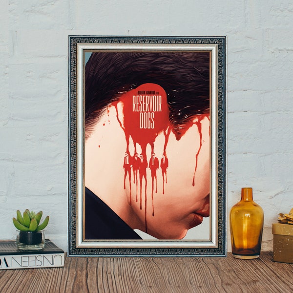 Reservoir Dogs Movie Poster, Reservoir Dogs Classic Vintage Movie Poster, Canvas Cloth Poster