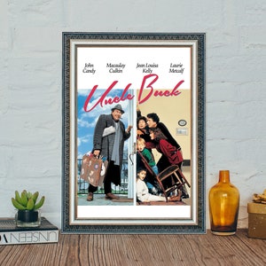 Uncle Buck Movie Poster: Classic 1989 Film, Canvas Cloth