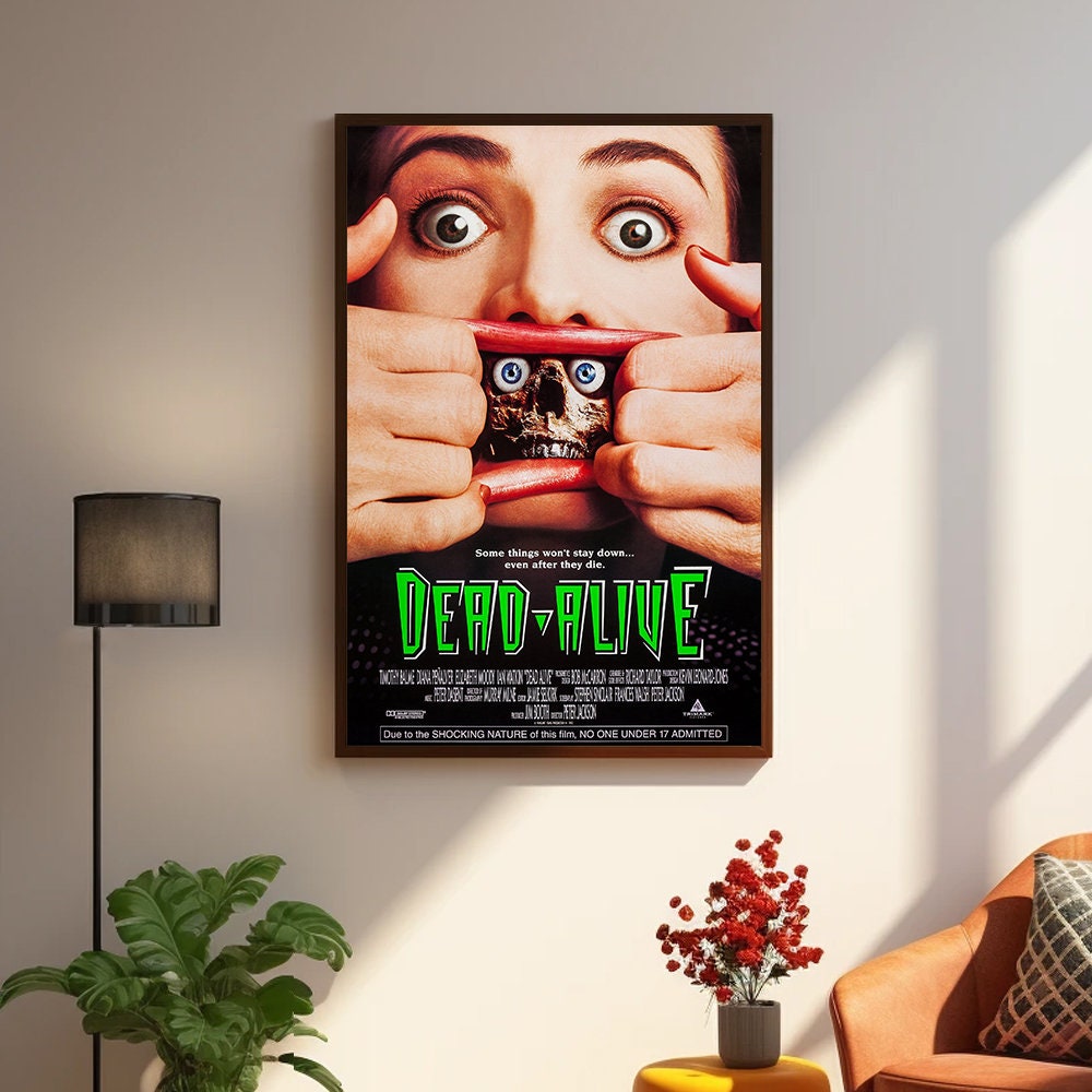 Dead Alive Braindead Movie Poster, Dead Alive Braindead Horror