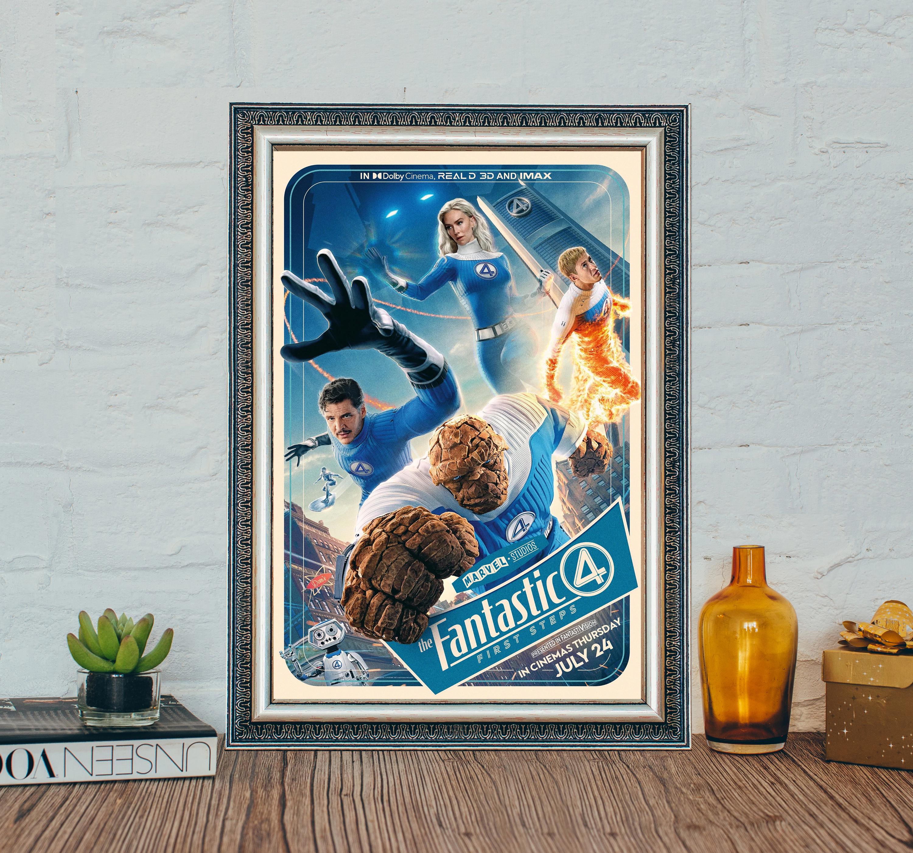 ファンタスティック・フォー ポスター 50x70 cm 6枚セット Fantastic four poster - Etsy 日本