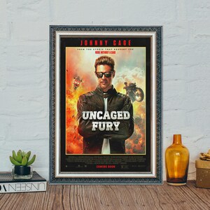 Sterling Kombat 2 Movie Poster, Sterling Kombat 2 2025 Actionfilm Poster, Leinwand Stoff Fotodruck, Festival Geschenk