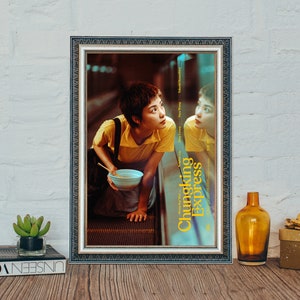 Póster de la película Chungking Express, póster de la película clásica Chungking Express (1994), impresión fotográfica en lienzo vintage, regalos navideños