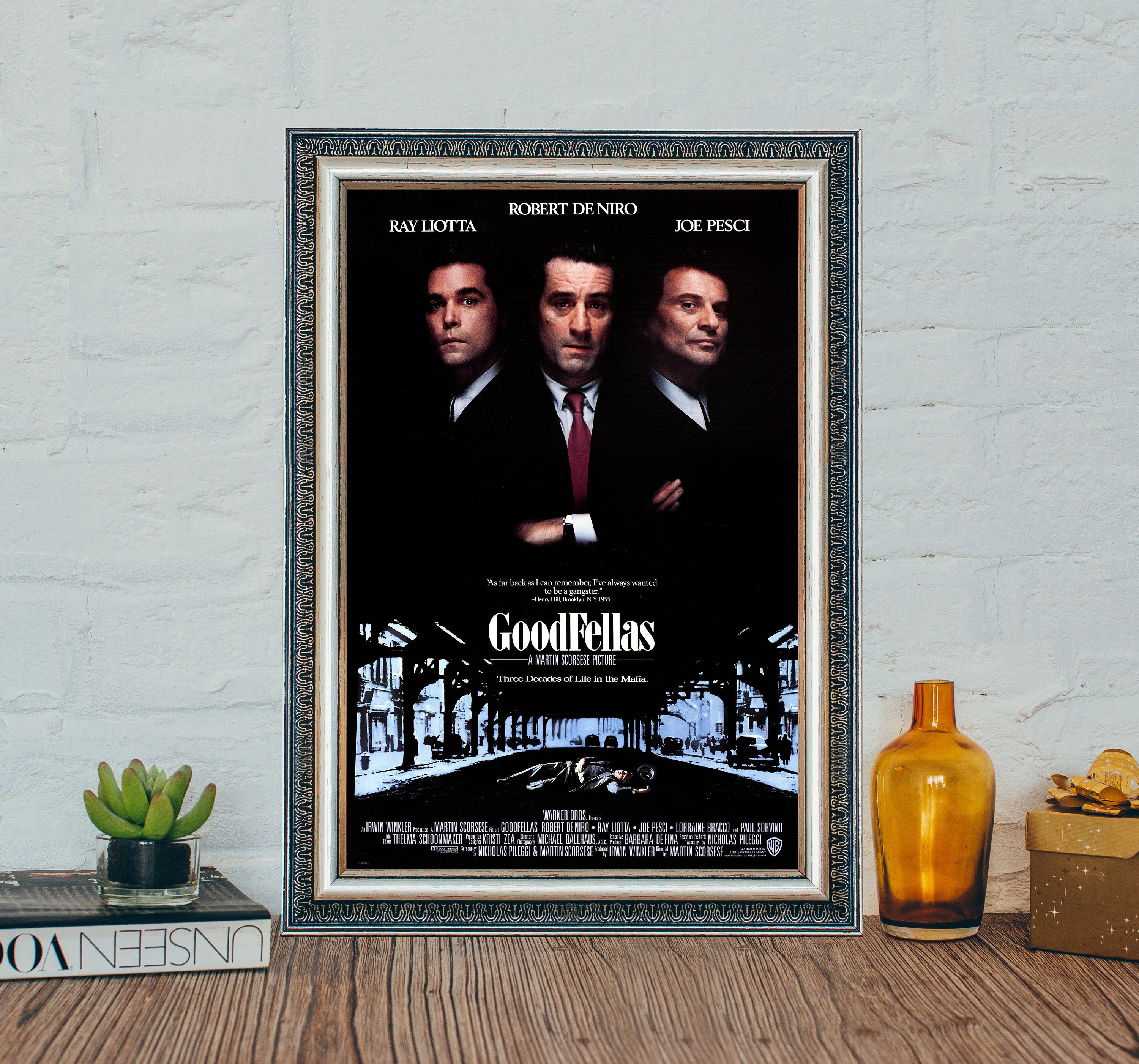 グッドフェローズ映画ポスター：クラシック映画キャンバスアート